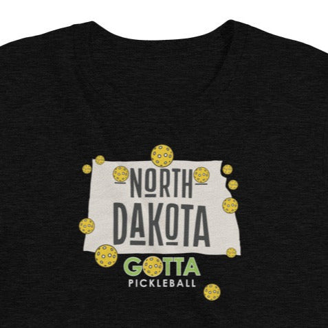 T-shirt TRI-BLEND: NORTH DAKOTA GOTTA PICKLEBALL (more colors)