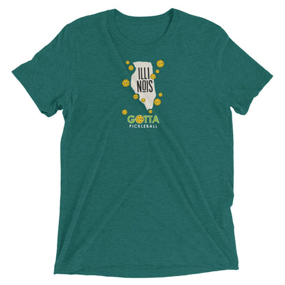pickleball Illinois gotta pickleball teal t-shirt