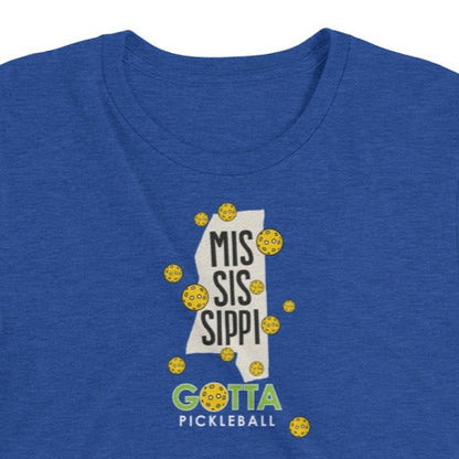 T-shirt TRI-BLEND: MISSISSIPPI GOTTA PICKLEBALL (more colors)