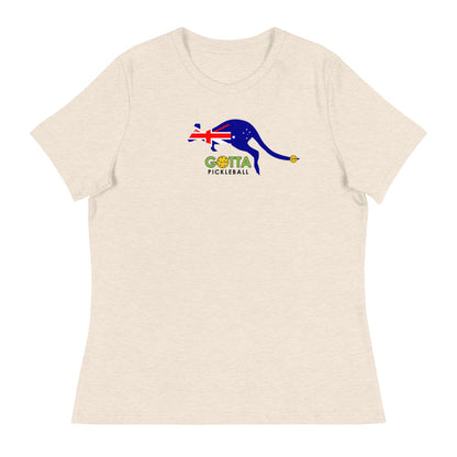 Women's T-Shirt Relaxed: Australia Kangaroo (more colors)