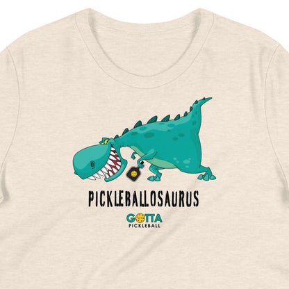 Women's T-Shirt Relaxed: Pickleballosaurus (more colors)