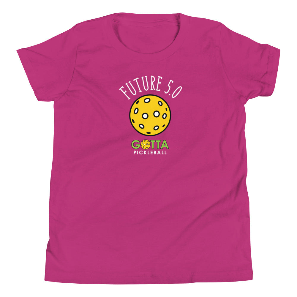 Youth T-Shirt COTTON/POLY: PICKLEBALL FUTURE 5.0