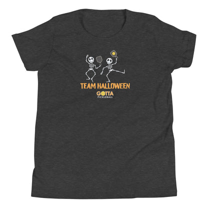 Youth T-Shirt: TEAM HALLOWEEN SKELETONS (more colors)