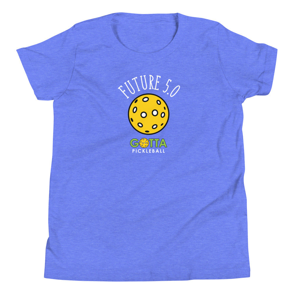 Youth T-Shirt COTTON/POLY: PICKLEBALL FUTURE 5.0