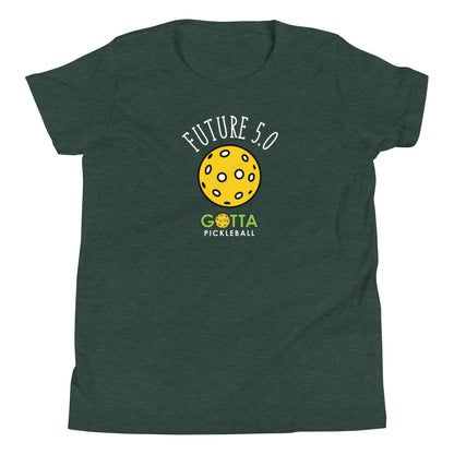 Youth T-Shirt COTTON/POLY: PICKLEBALL FUTURE 5.0