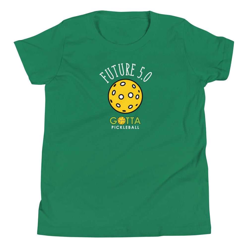 Youth T-Shirt COTTON/POLY: PICKLEBALL FUTURE 5.0