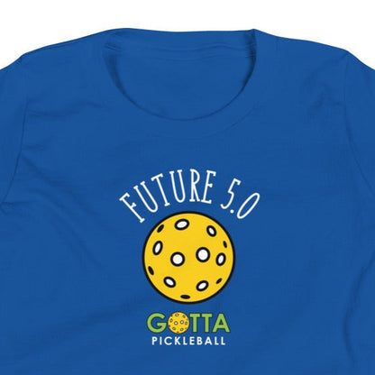 Youth T-Shirt COTTON/POLY: PICKLEBALL FUTURE 5.0